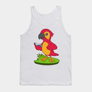 Parrot Book Tank Top